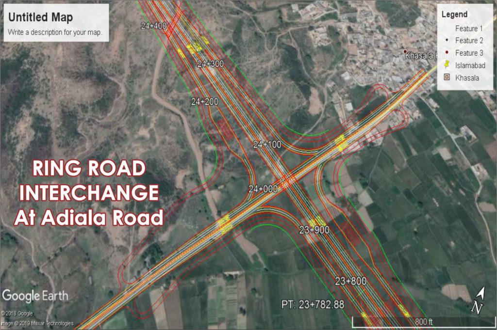 RUDN Enclave Ring Road Map