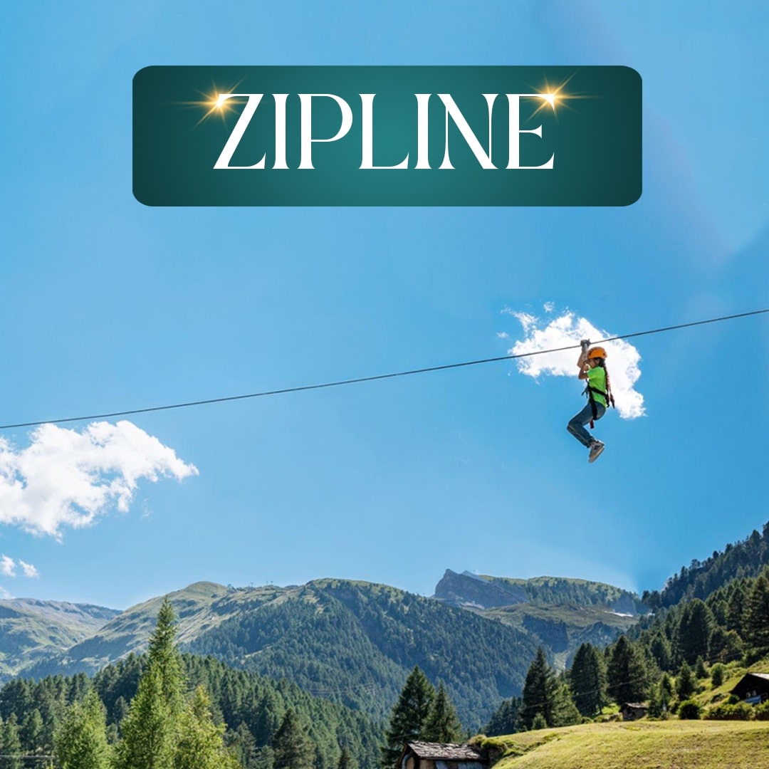 zip line in overseas block