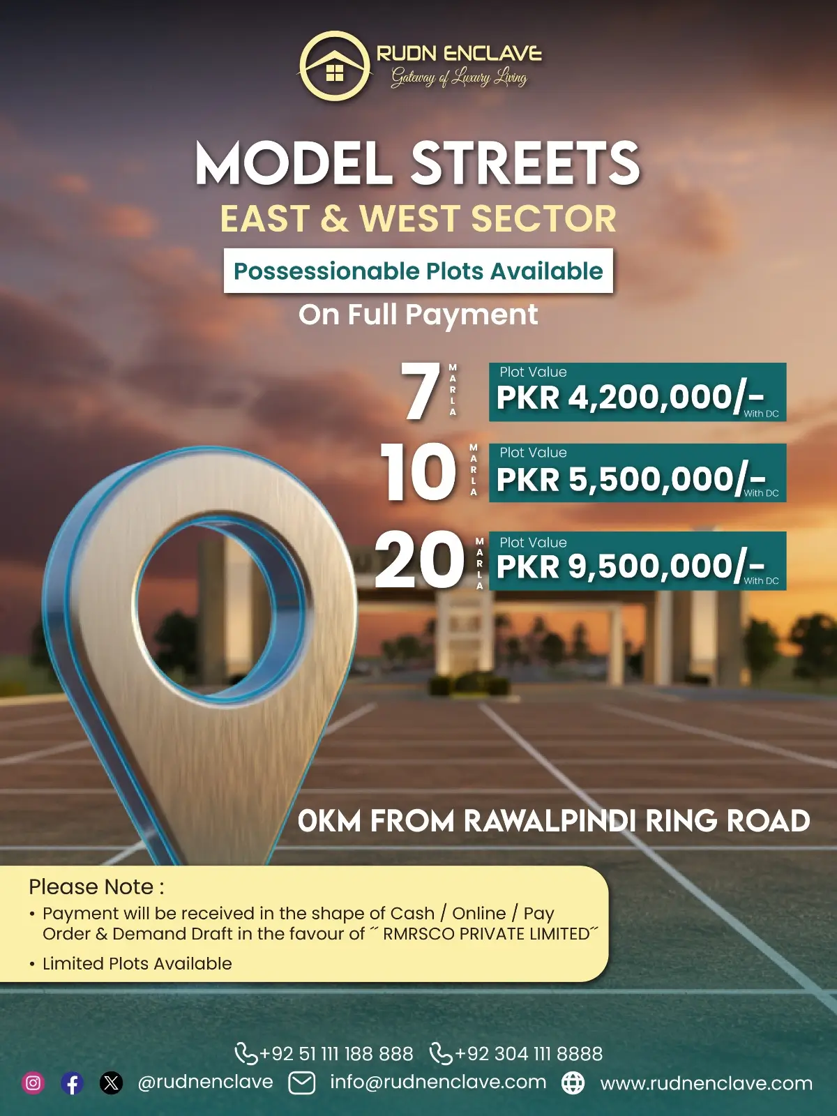 Model Street-New-Plan-Revised-RUDN-Enclave
