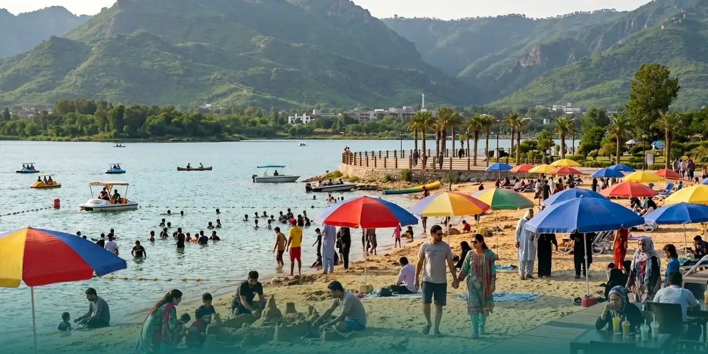 Artificial Beach in Rawalpindi Islamabad