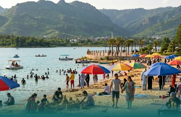 Artificial Beach in Rawalpindi Islamabad