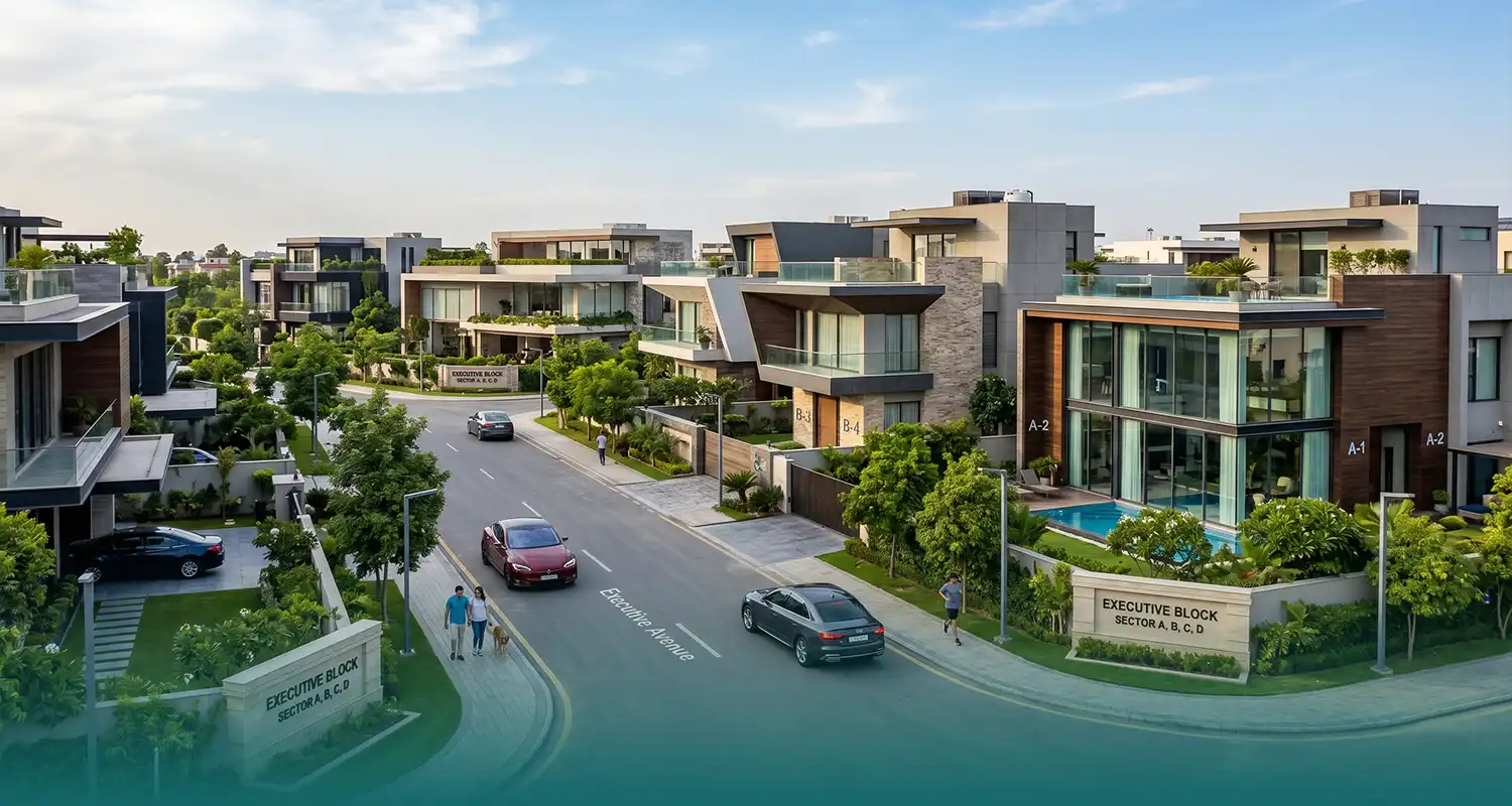 RUDN Enclave Executive Block — New Policy Guidelines for Sector A, B, C & D