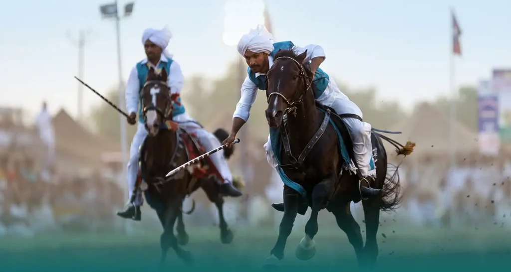 Tent Pegging Event at RUDN Enclave