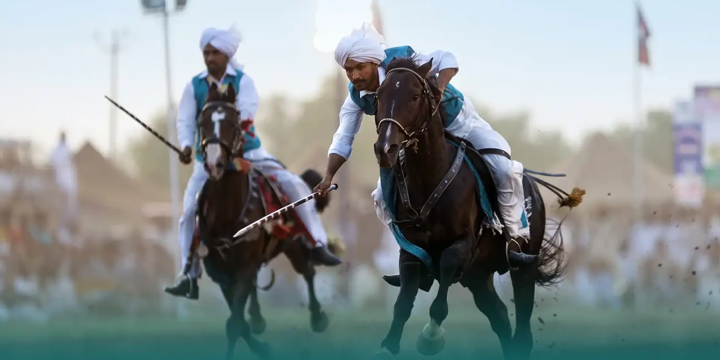 Tent Pegging Event at RUDN Enclave