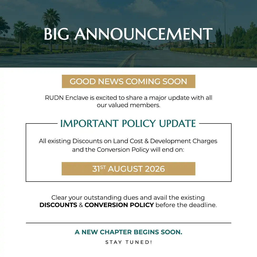 Good news coming soon latest RUDN Enclave