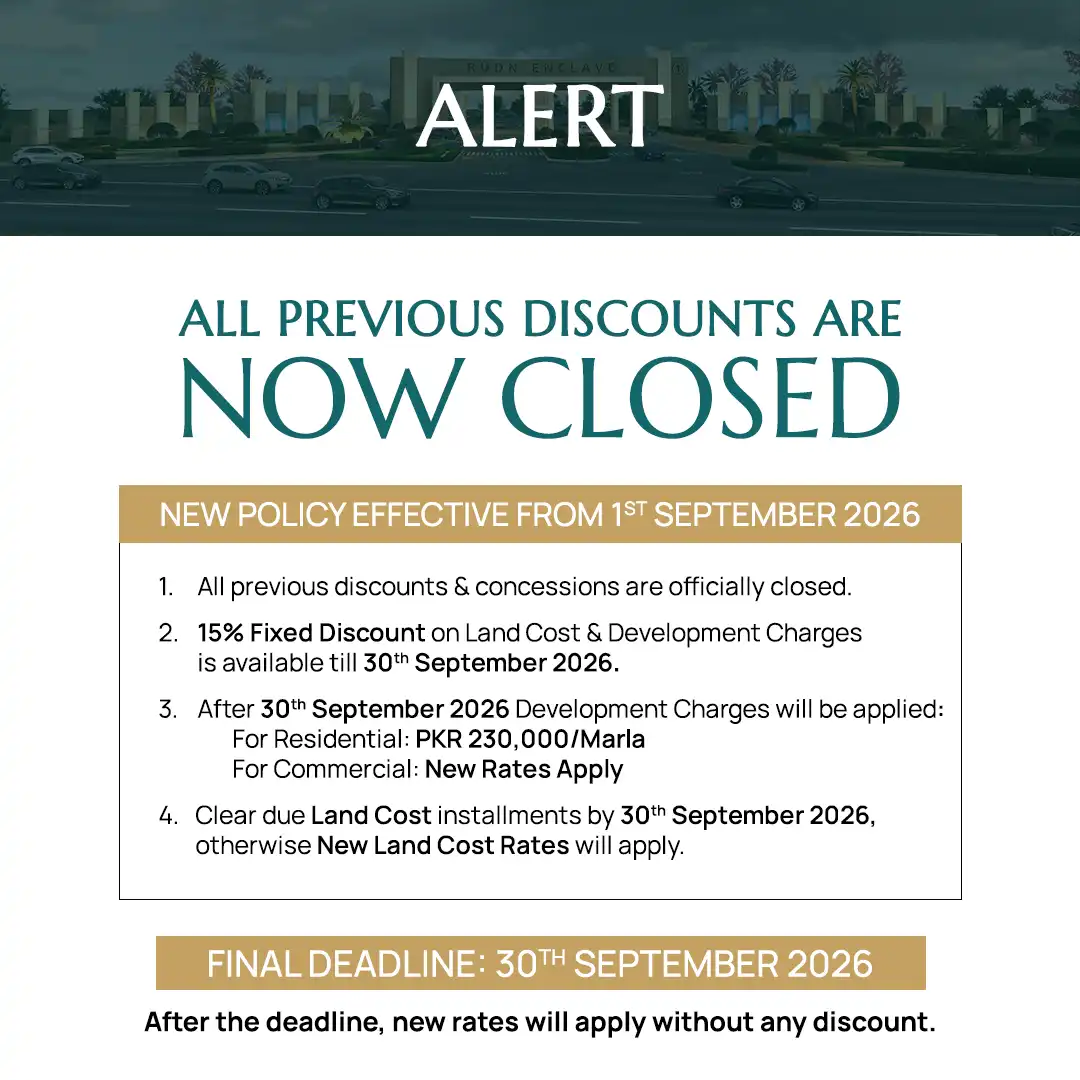 New Policy Pop-up September 2026